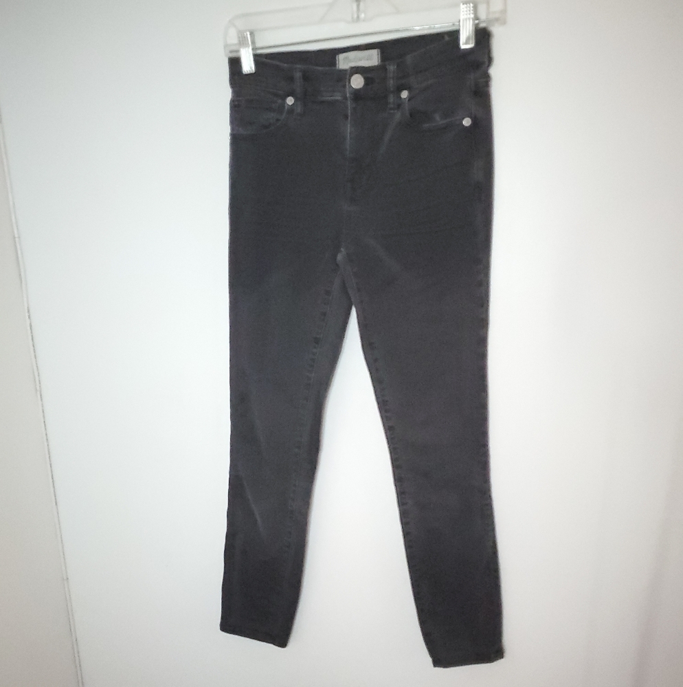 Madewell 10-Inch High Riser Skinny Skinny Jeans in Lunar 26 - Picture 2 of 8